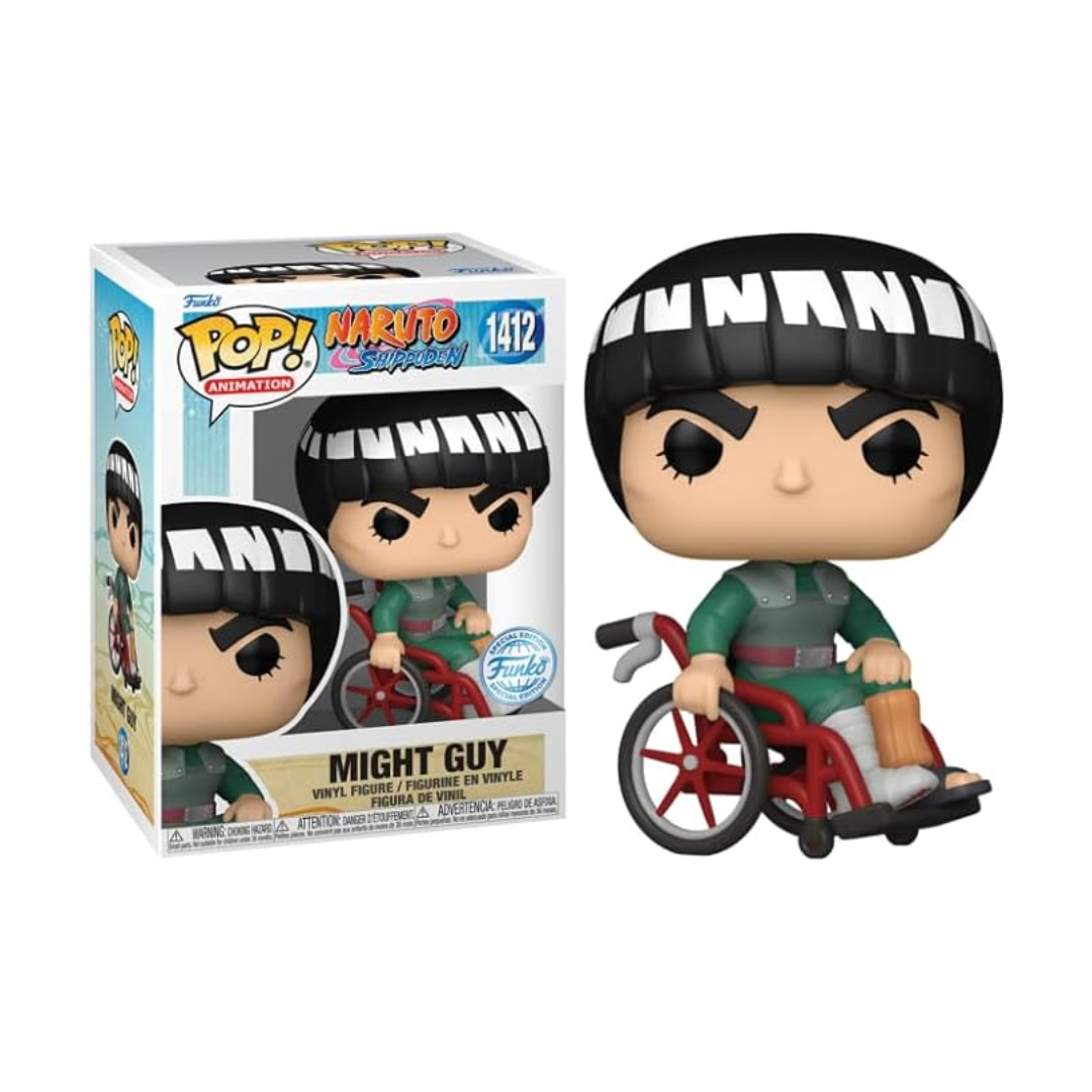 Funko POP! Animation: Naruto - Might Guy Wheelchair (Exc) Vinyl Collectible Figure