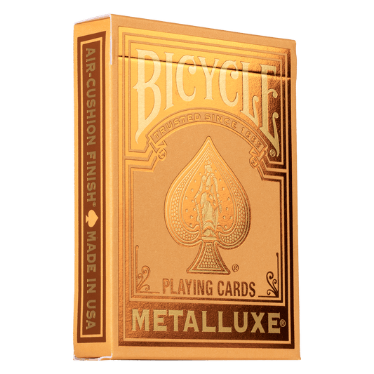 Playing Cards: Bicycle  Metalluxe Orange