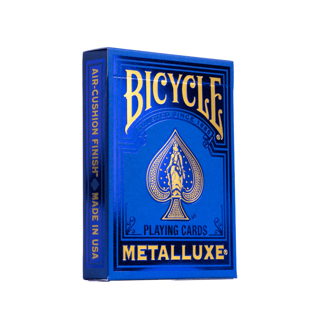 Playing Cards: Bicycle - Metalluxe Blue