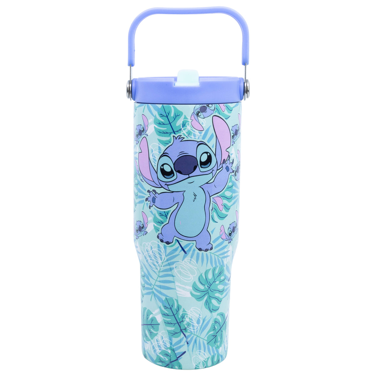 STOR YOUNG ADULT COOL INSULATED STAINLESS STEEL TUMBLER WITH HANDLE 860 ML STITCH ALOHA
