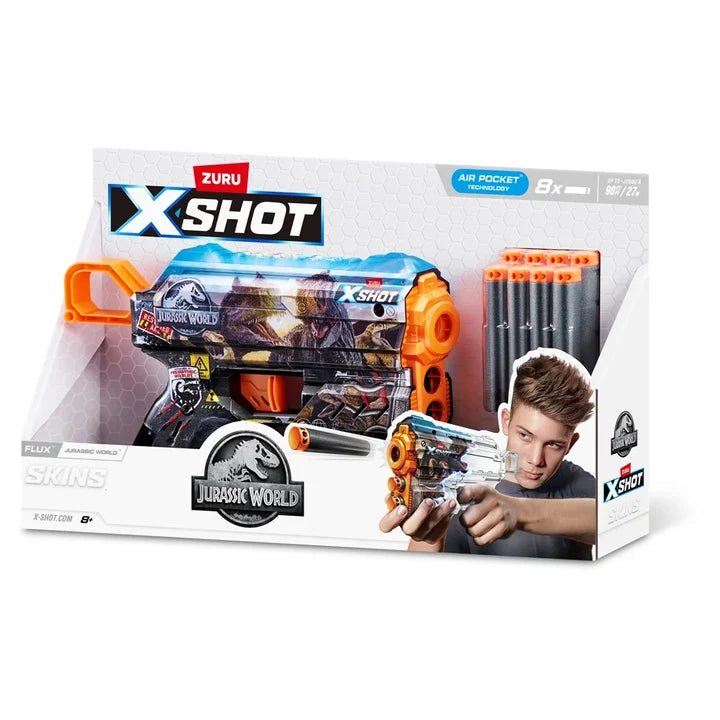 X-Shot Skins Flux Jurassic World