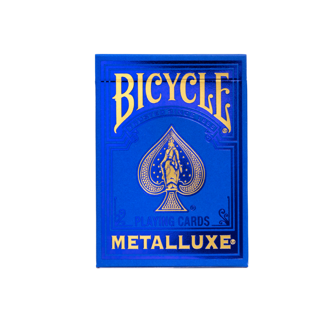 Playing Cards: Bicycle - Metalluxe Blue