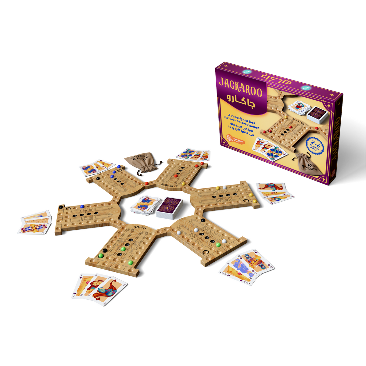 Jackaroo Machine Jackaroo: 2-6 Players – Q-Live