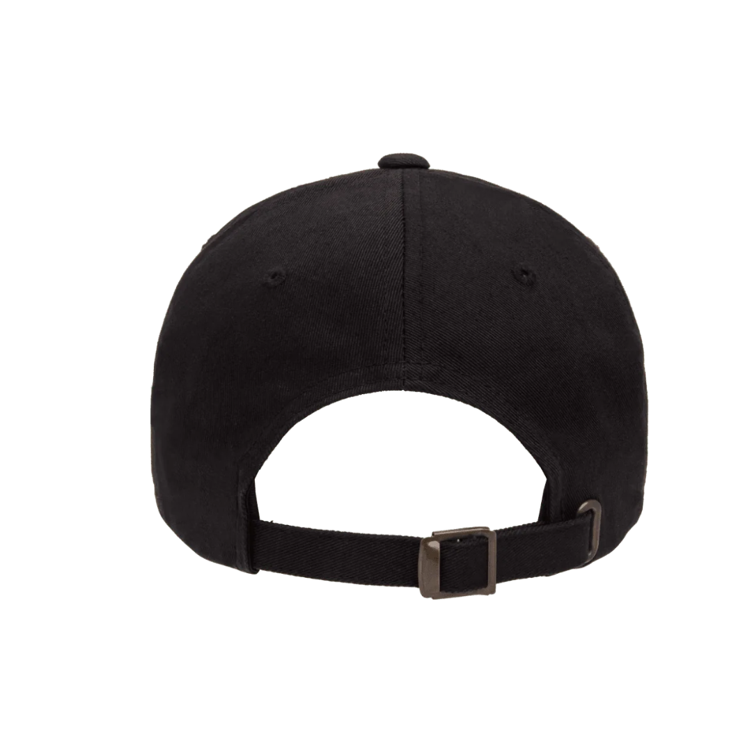 YP classics dad cap black-low profile cotton twill