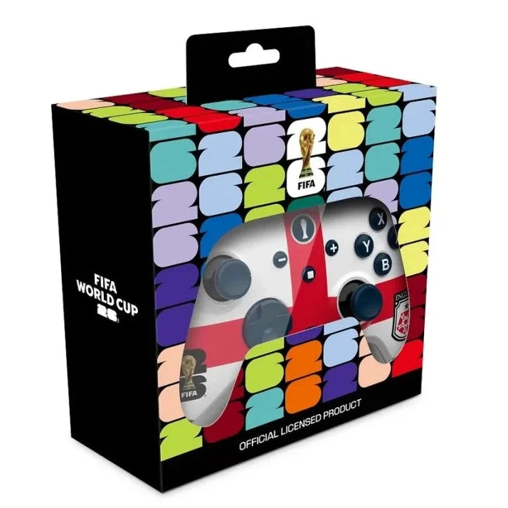 FIFA World Cup 2026™️ Official Licensed Product | AURORA+ Wireless Controller for Switch2*&1, PC, Android and IOS - England