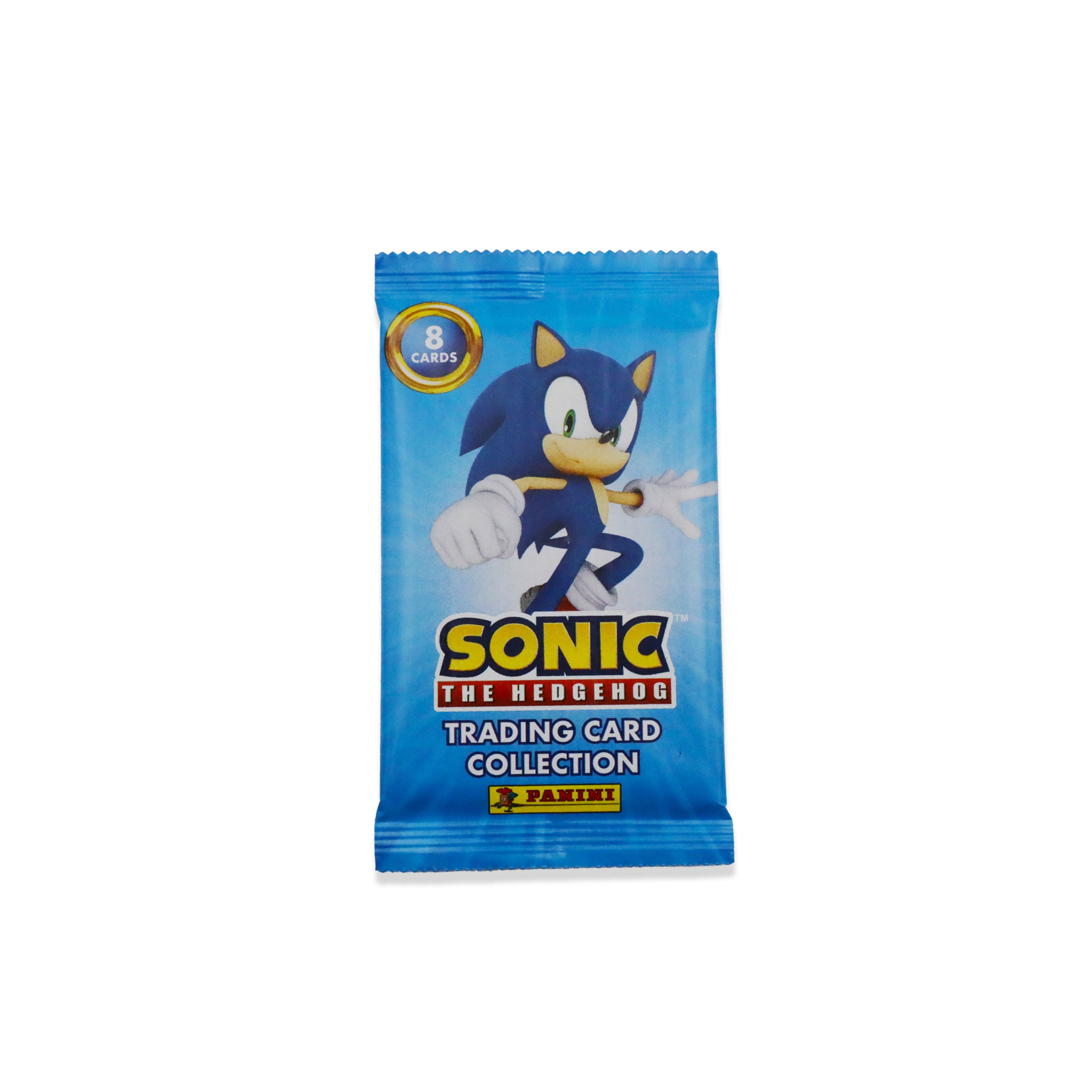 CARD PACKETS (8 CARDS) 18 PACKETS BOX SONIC THE HEDGEHOG - MODERN TC ...
