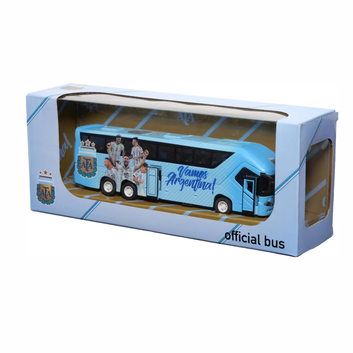 Official Collectible Miniature Team Bus (Argentina)