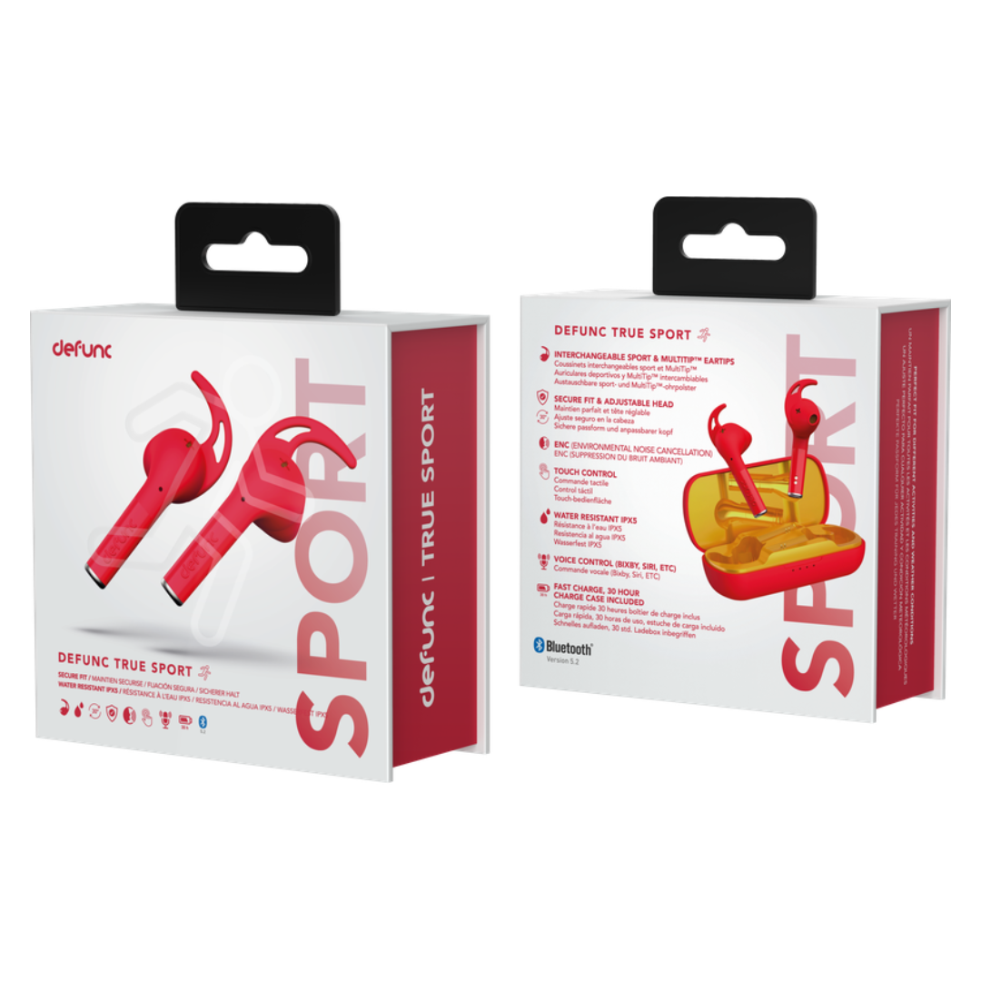 Defunc True Sport - Red