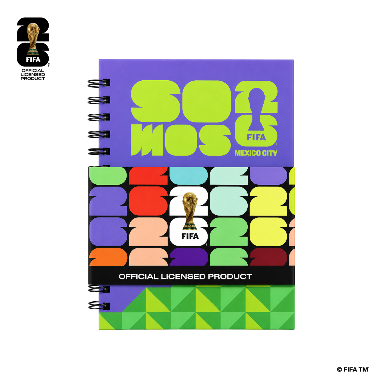 FIFA World Cup 2026™️ Official Licensed Product | Notebook - Mexico Range