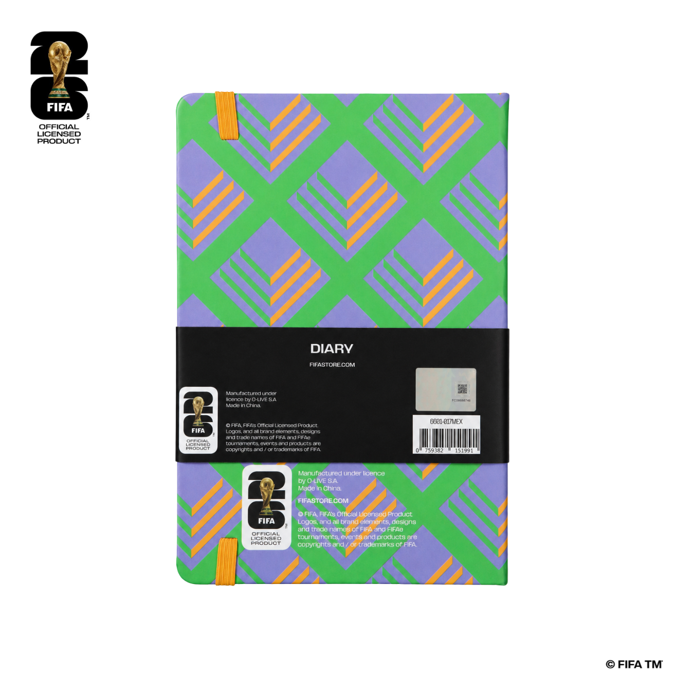 FIFA World Cup 2026™️ Official Licensed Product | Notebook - Mexico Range