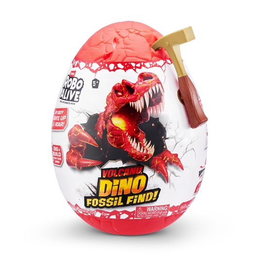 Robo Alive Dino Fossil Find Surprise Egg 1pc