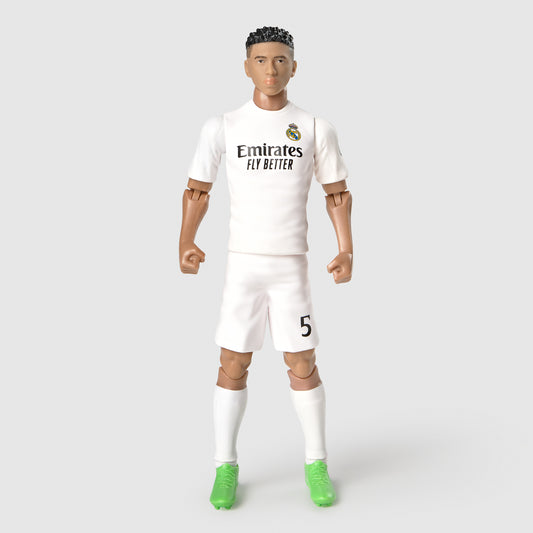 Banbo Toys Real Madrid CF Jude Bellingham 8" Collectible Soccer Action Figure