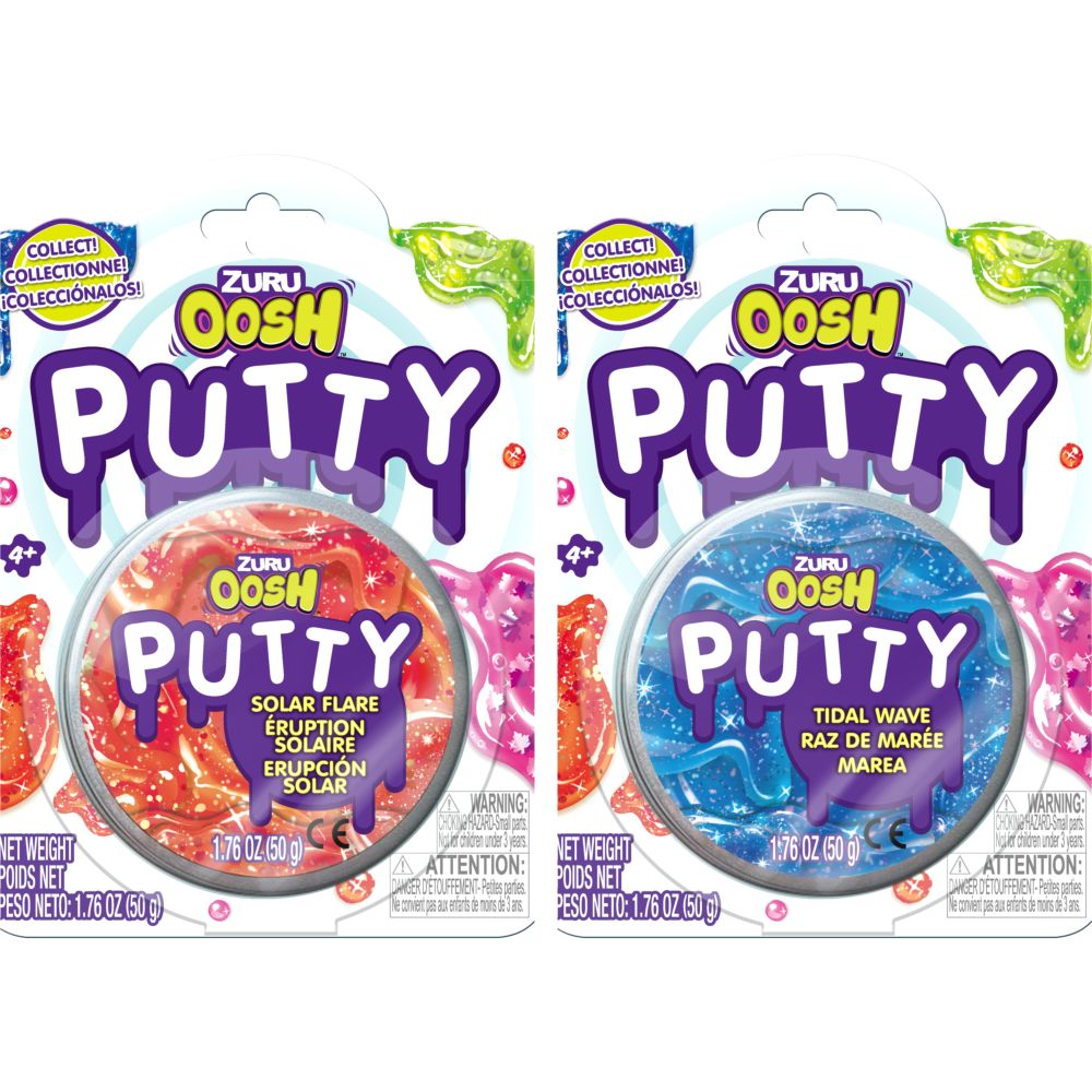 Zuru Oosh-Putty-Standard Series 4 Blistercard