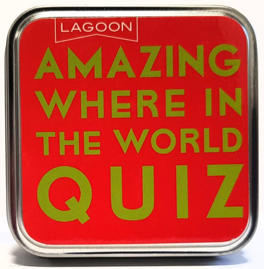 Amazing Where In The World Tin
