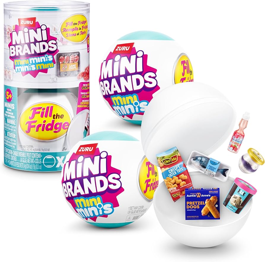 Mini Brands Fill The Fridge Mini Minis Series 1 by ZURU