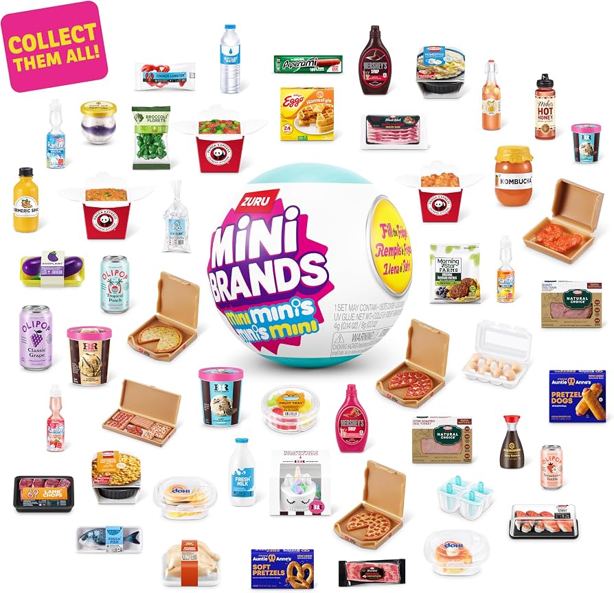 Mini Brands Fill The Fridge Mini Minis Series 1 by ZURU