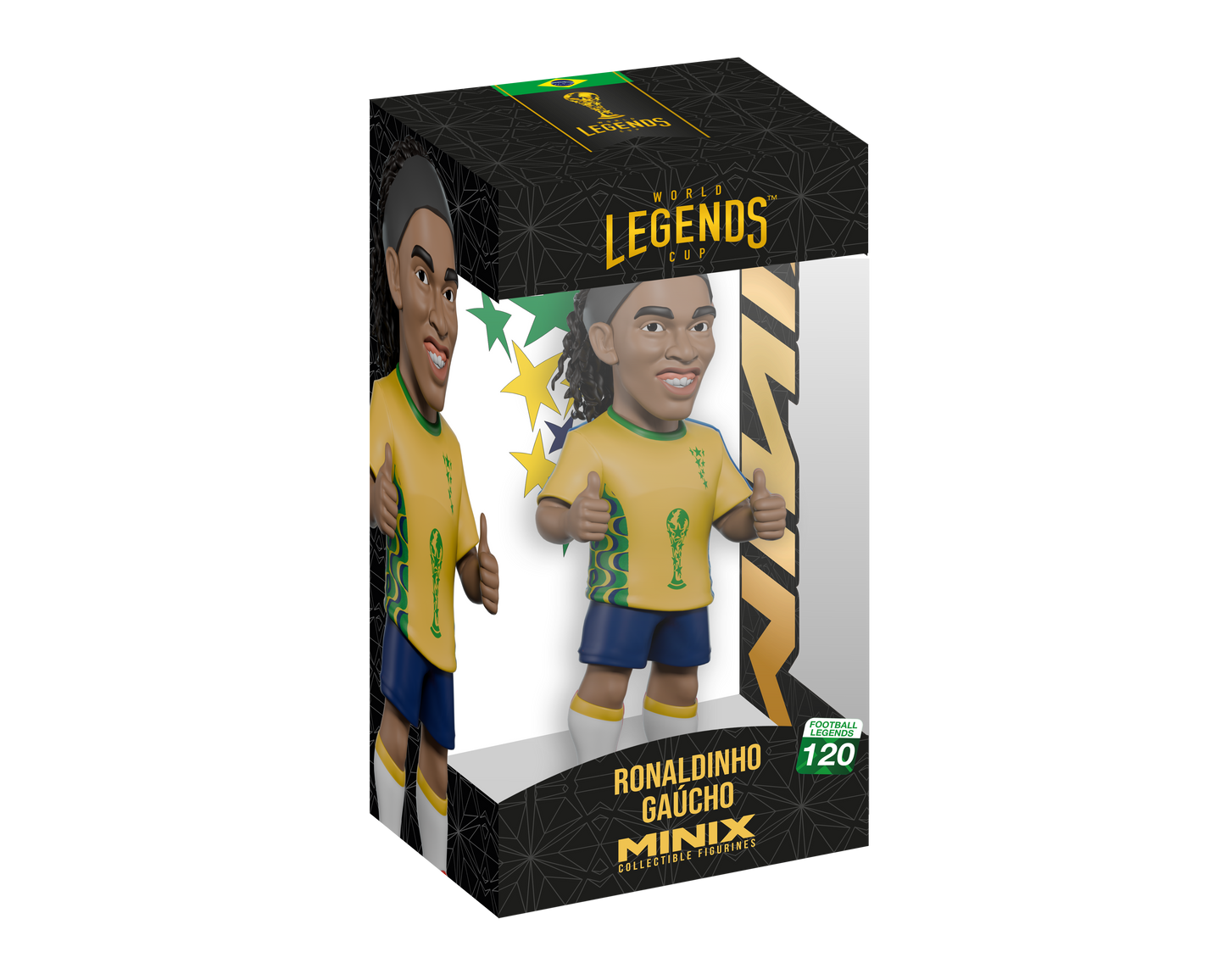 Minix Football Legends Brazil Ronaldinho 12 Cm