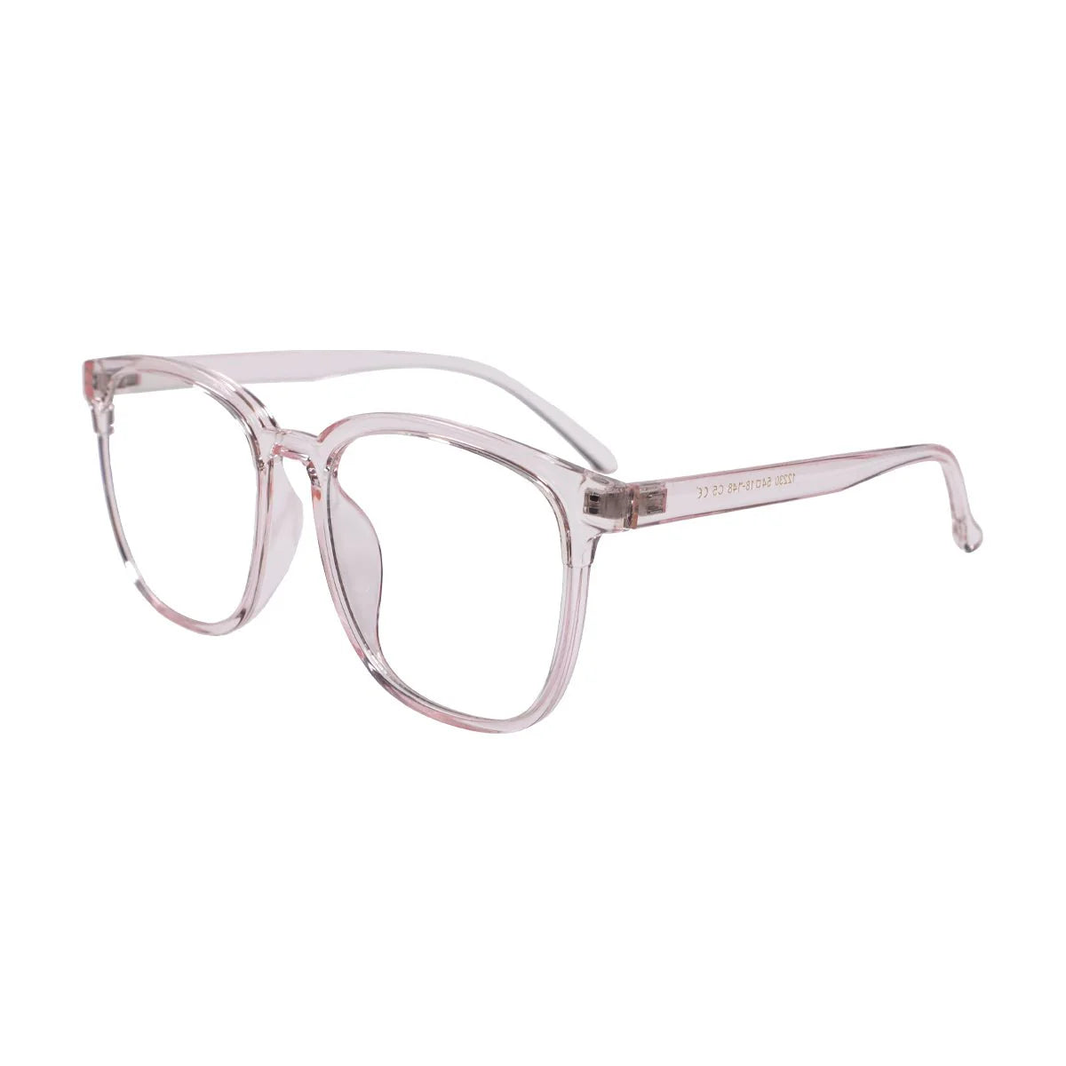Epic Gamers Glasses Cyber - Transparent Pink