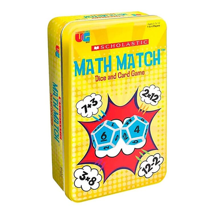 Scholastic - Math Match Tin