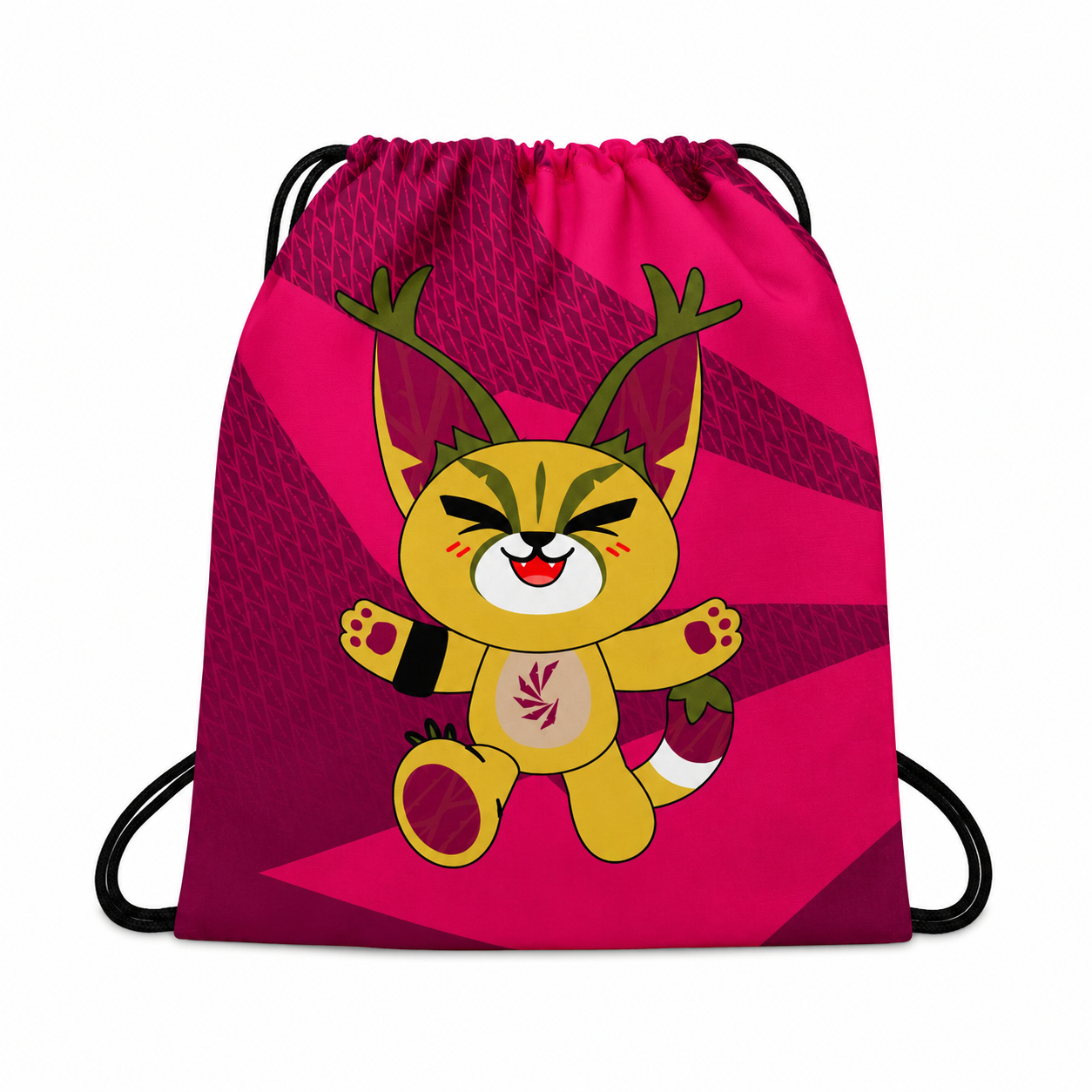 GCC '26 Games Drawstring Bag - Maroon