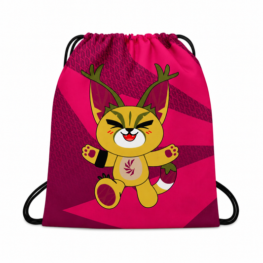 GCC '26 Games Drawstring Bag - Maroon