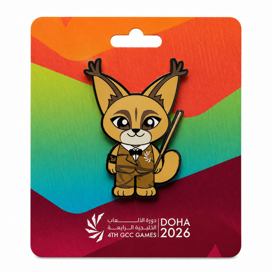 GCC '26 Games Mascot Magnet - Billiard