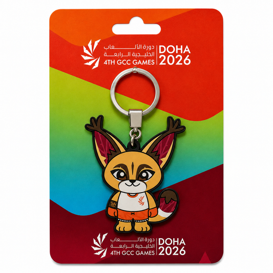 GCC '26 Games Mascot Magnet - Boxing