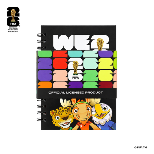 FIFA World Cup 2026™️ Official Licensed Product | Mascot Range Spiral Notebook