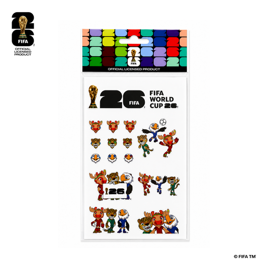FIFA World Cup 2026™️ Official Licensed Product | Mascot Sticker pack