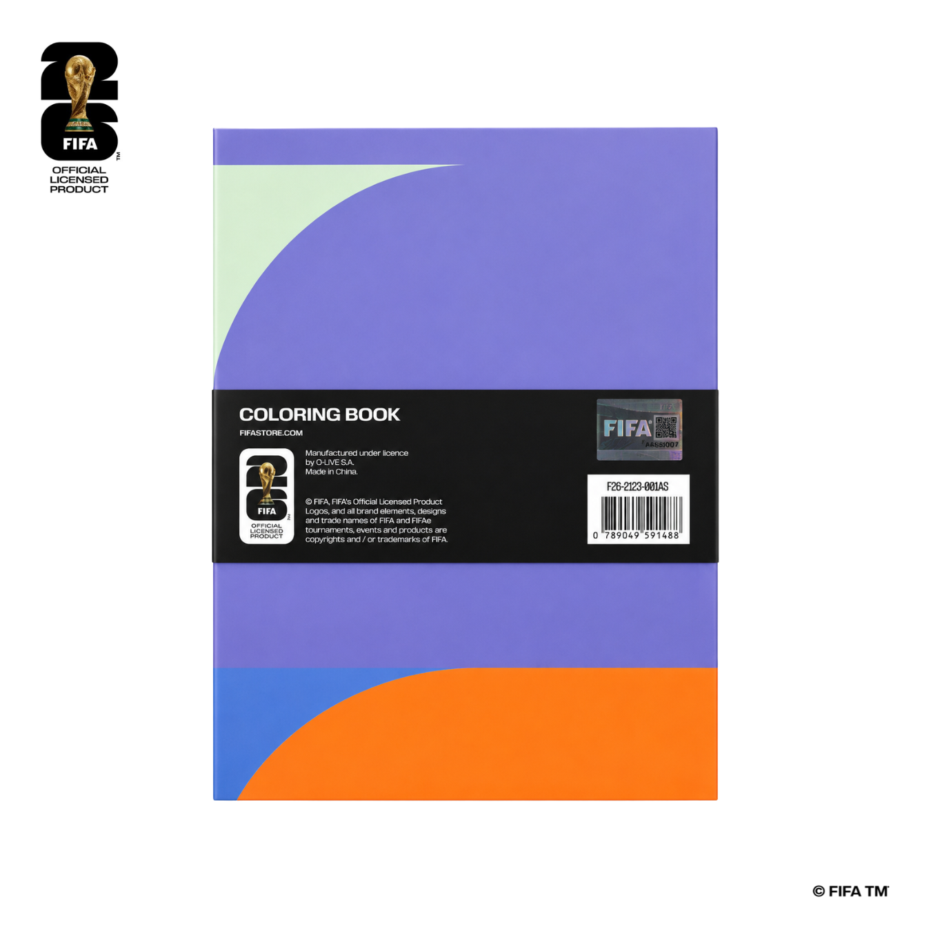 FIFA World Cup 2026™️ Official Licensed Product | Mascot Coloring Book