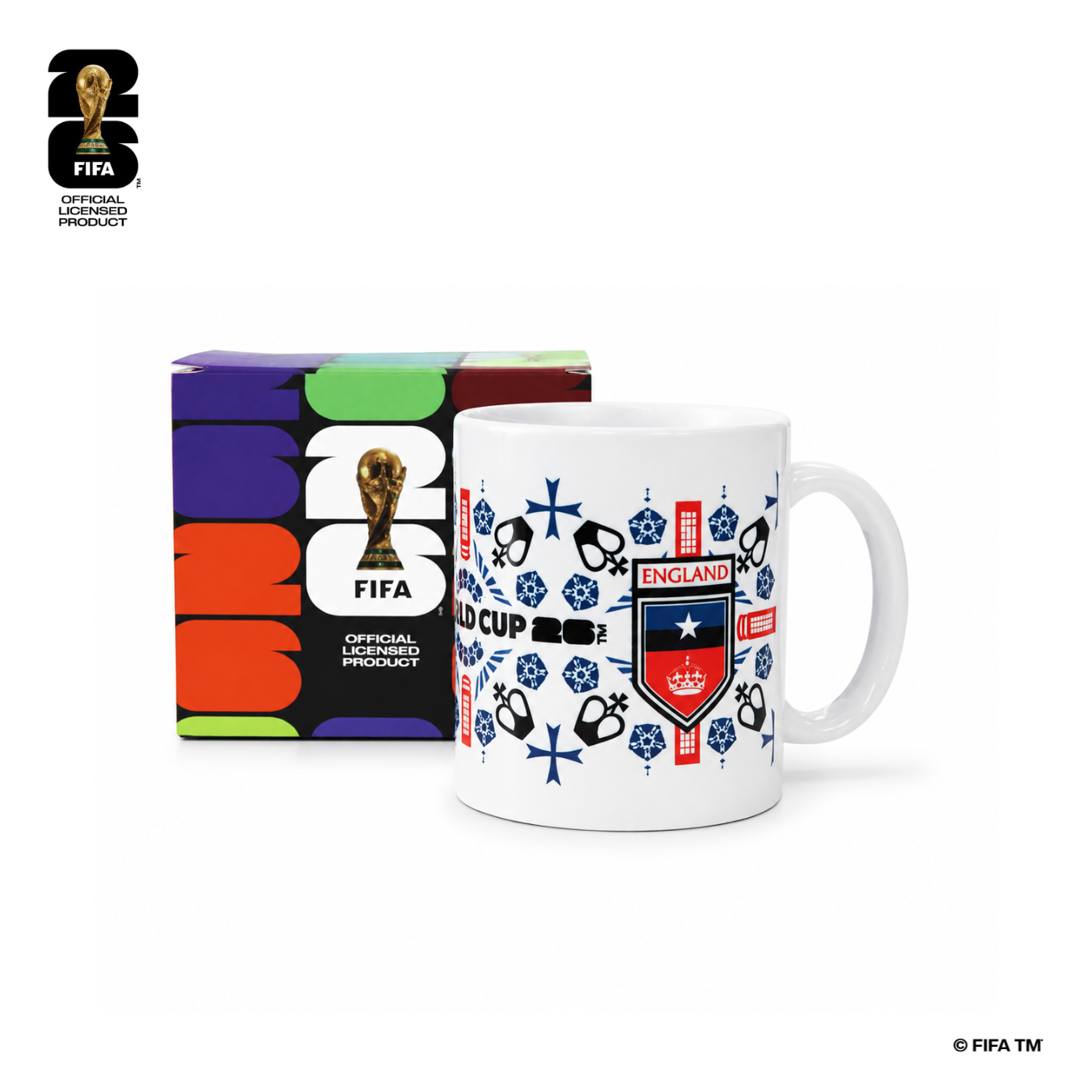 FIFA World Cup 2026™️ Official Licensed Product | Ceramic Mug England