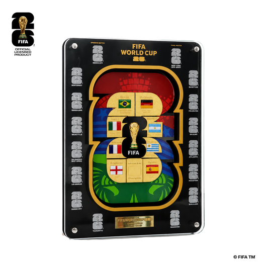 FIFA World Cup 2026™️ Official Licensed Product | World Champion Pin Collection Set (DIY Champion Flag)
