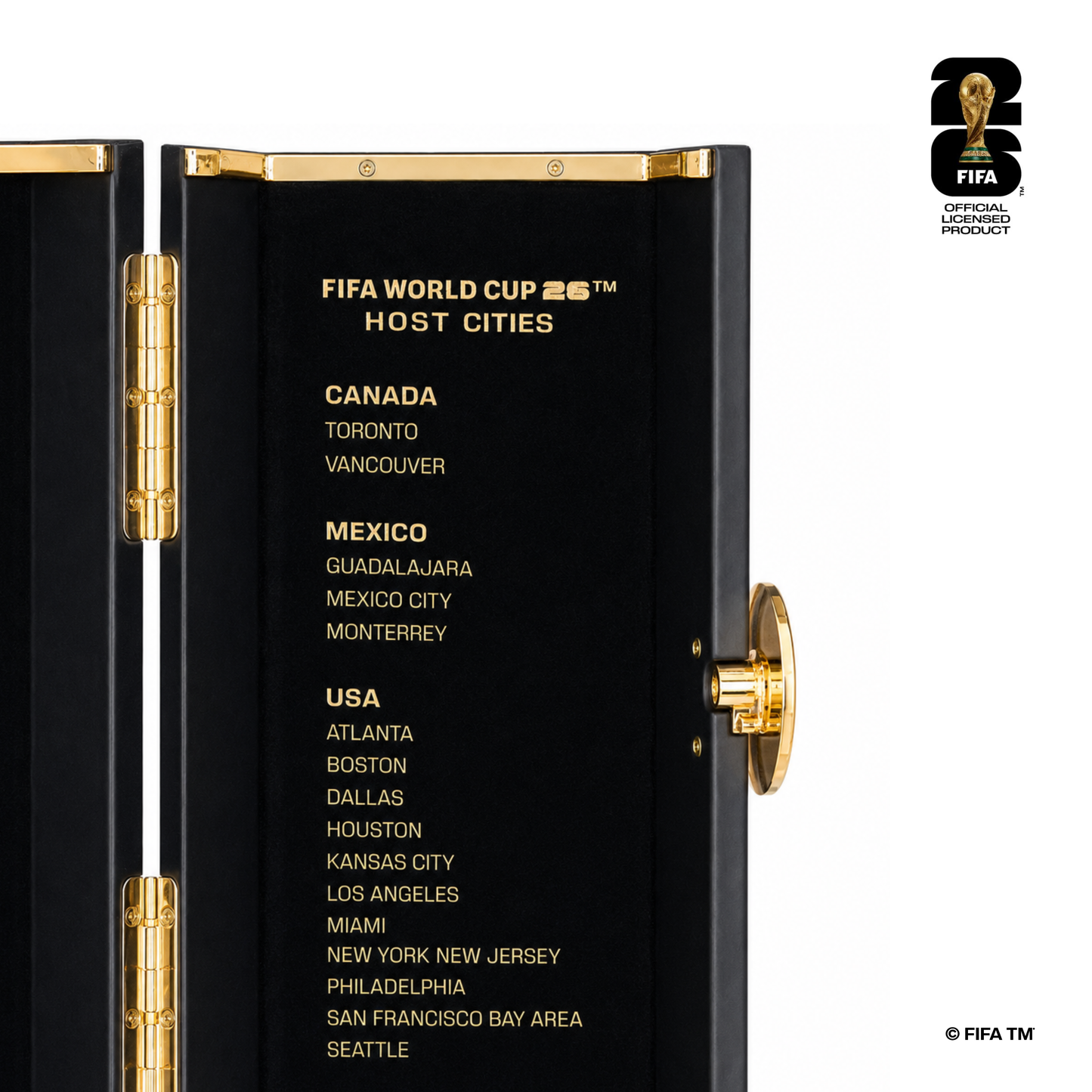 Limited Edition Trophy Replica 26cm & Premium Box with Certificate | FIFA World Cup 2026™️ Official Licensed Product
