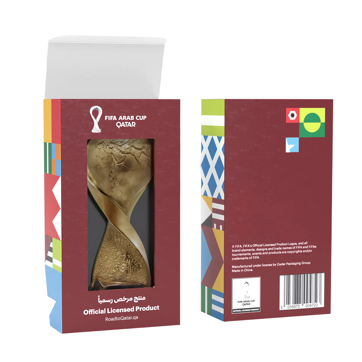 FIFA Arab Cup 70MM Mini Trophy