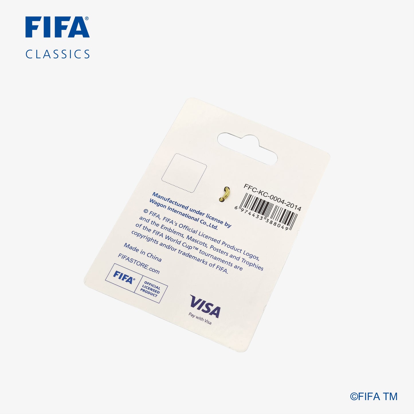 Official Emblems Keychain|Russia - 2018