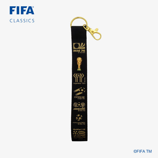 Trophy with Official Emblem keychain-Black