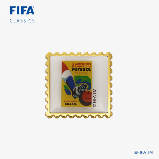 Historical Pin with FIFA classic blue package