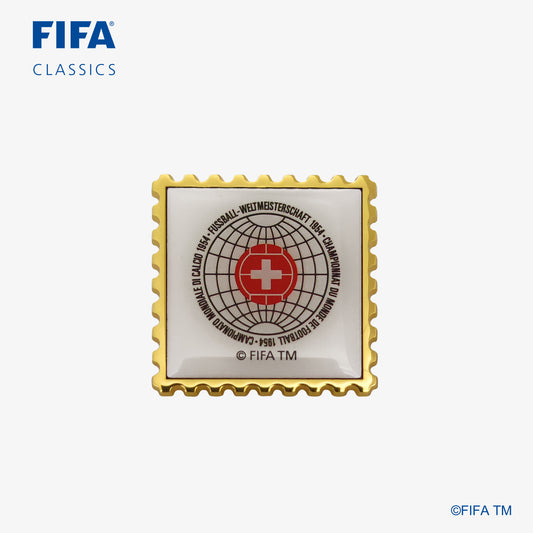Historical Pin with FIFA classic blue package