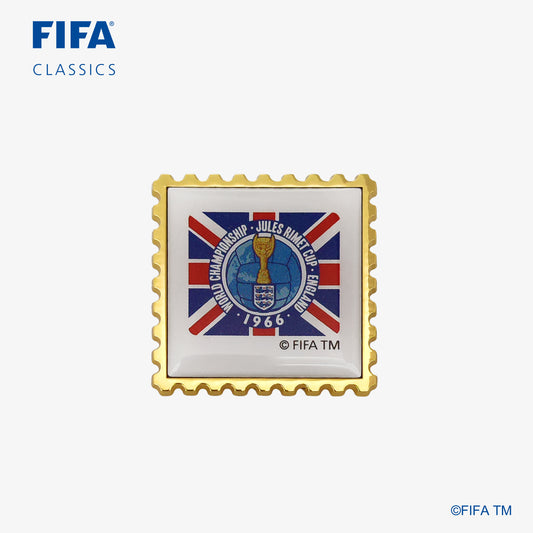 Historical Pin with FIFA classic blue package