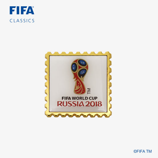 Historical Pin with FIFA classic blue package