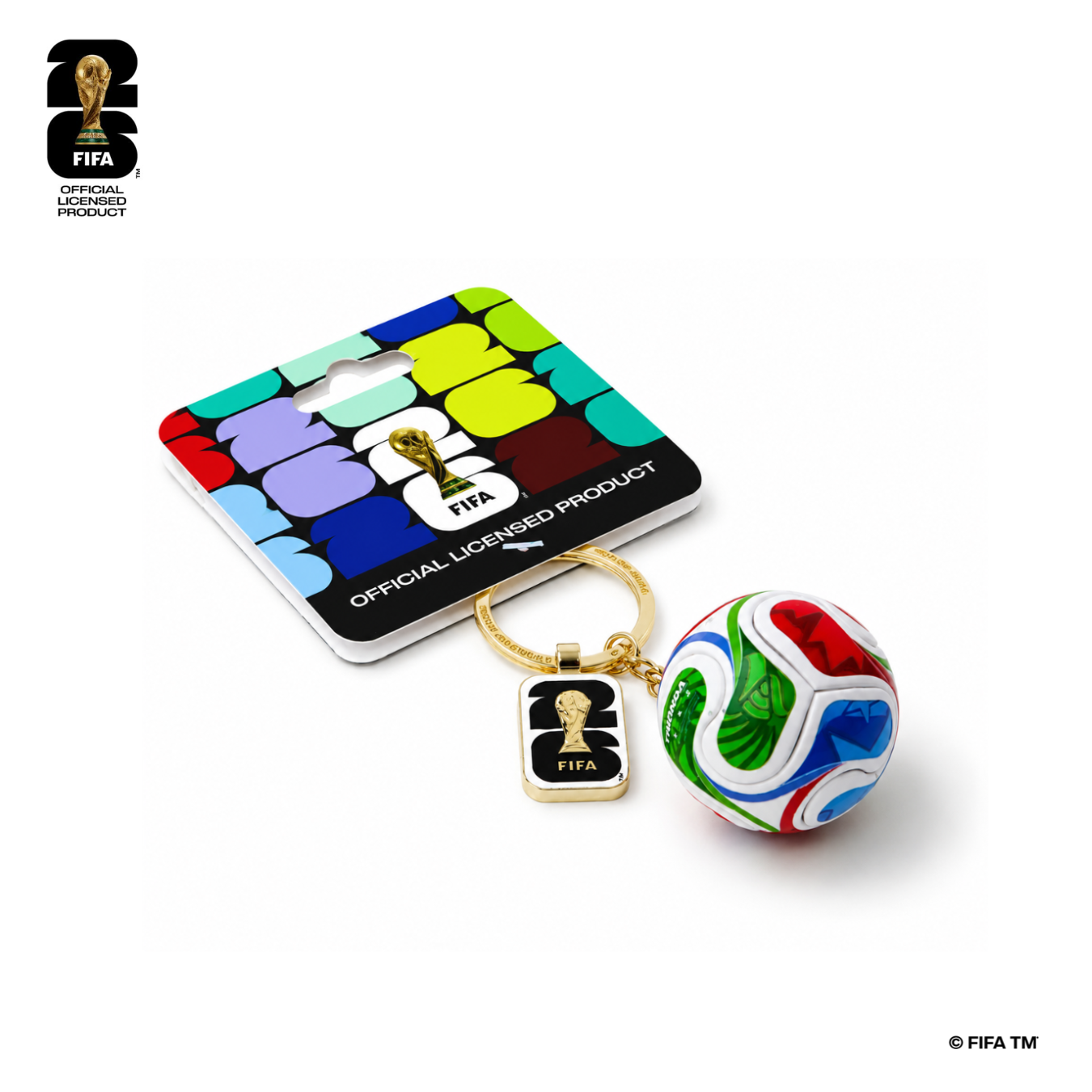 FWC 26 Keychain Matchball