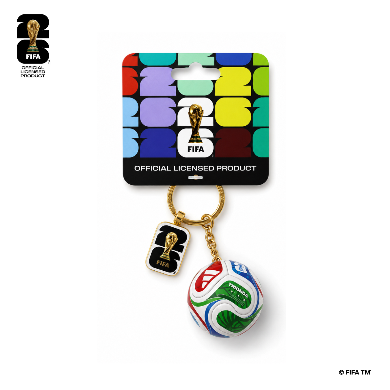 FWC 26 Keychain Matchball
