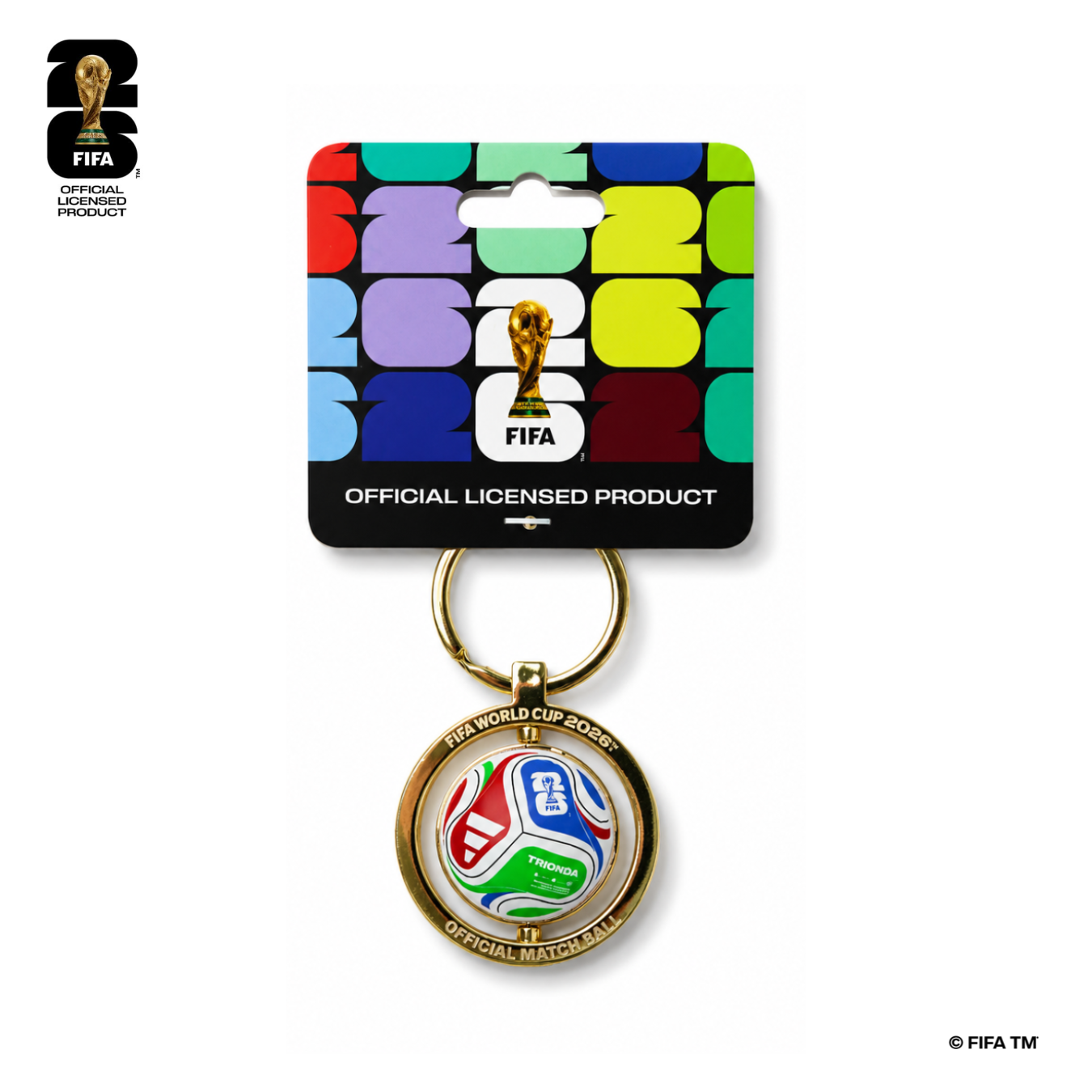 FWC 26 Spinning Keychain