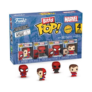 Bitty Pop! Marvel: Spider-Man - Parker Split 4pk