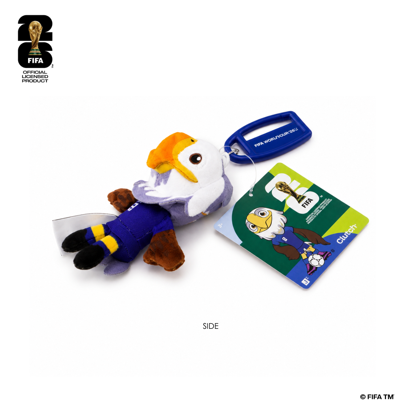 FIFA World Cup 2026™️ Official Licensed Product | Plush Mascot USA Keychain