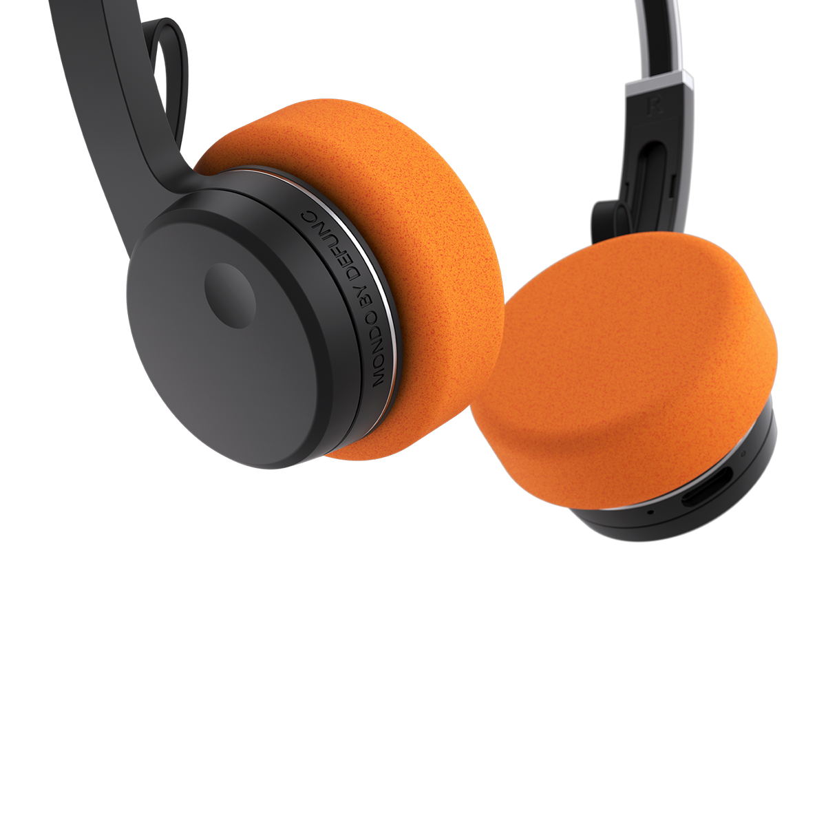 Mondo by Defunc On-Ear Headphones - Black – Q-Live Mondo by Defunc On-Ear Headphones - Black – Q-Live