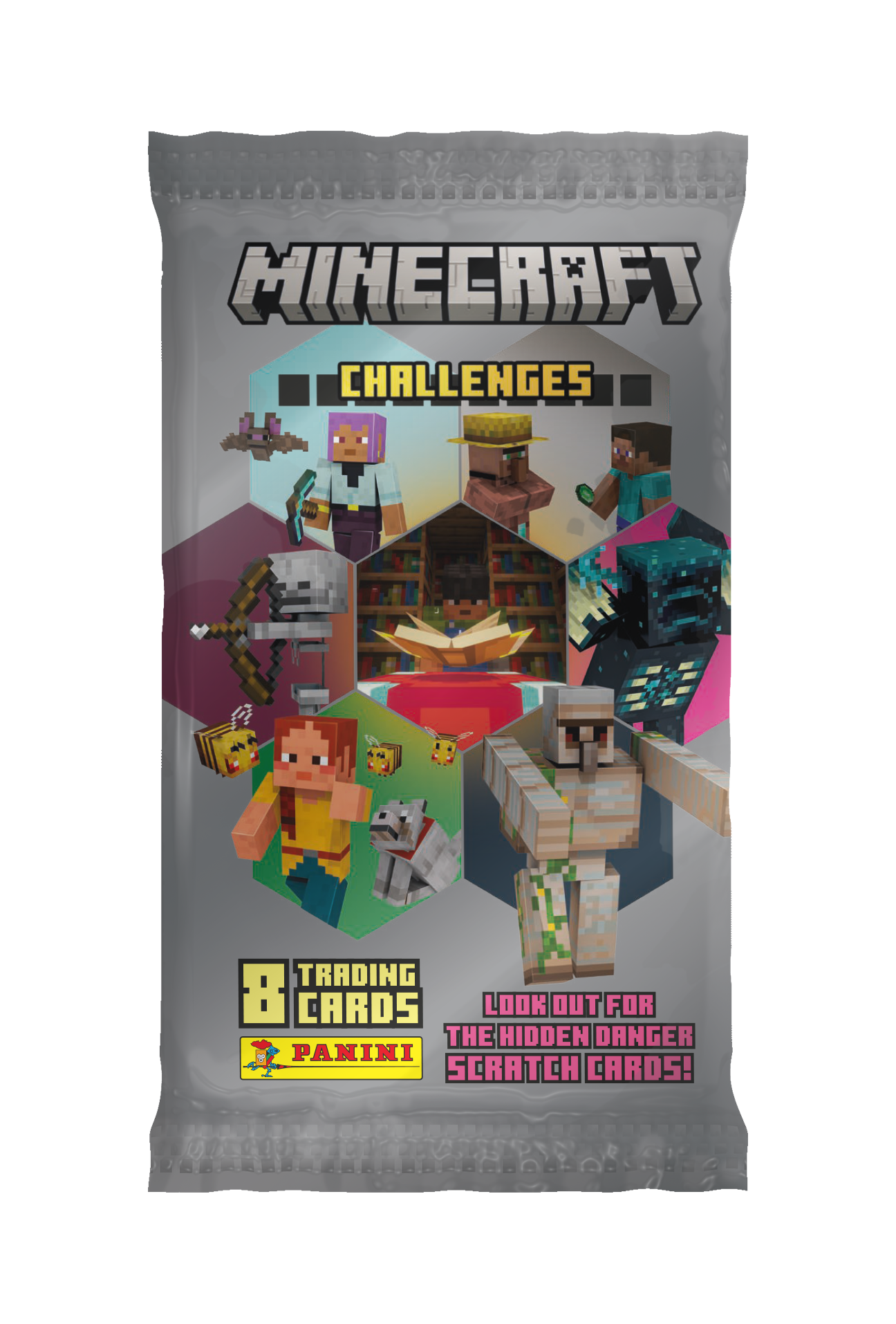 MINECRAFT Trading Cards - Packet (8 cards)