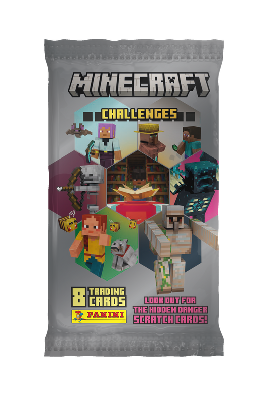 MINECRAFT Trading Cards - Packet (8 cards)