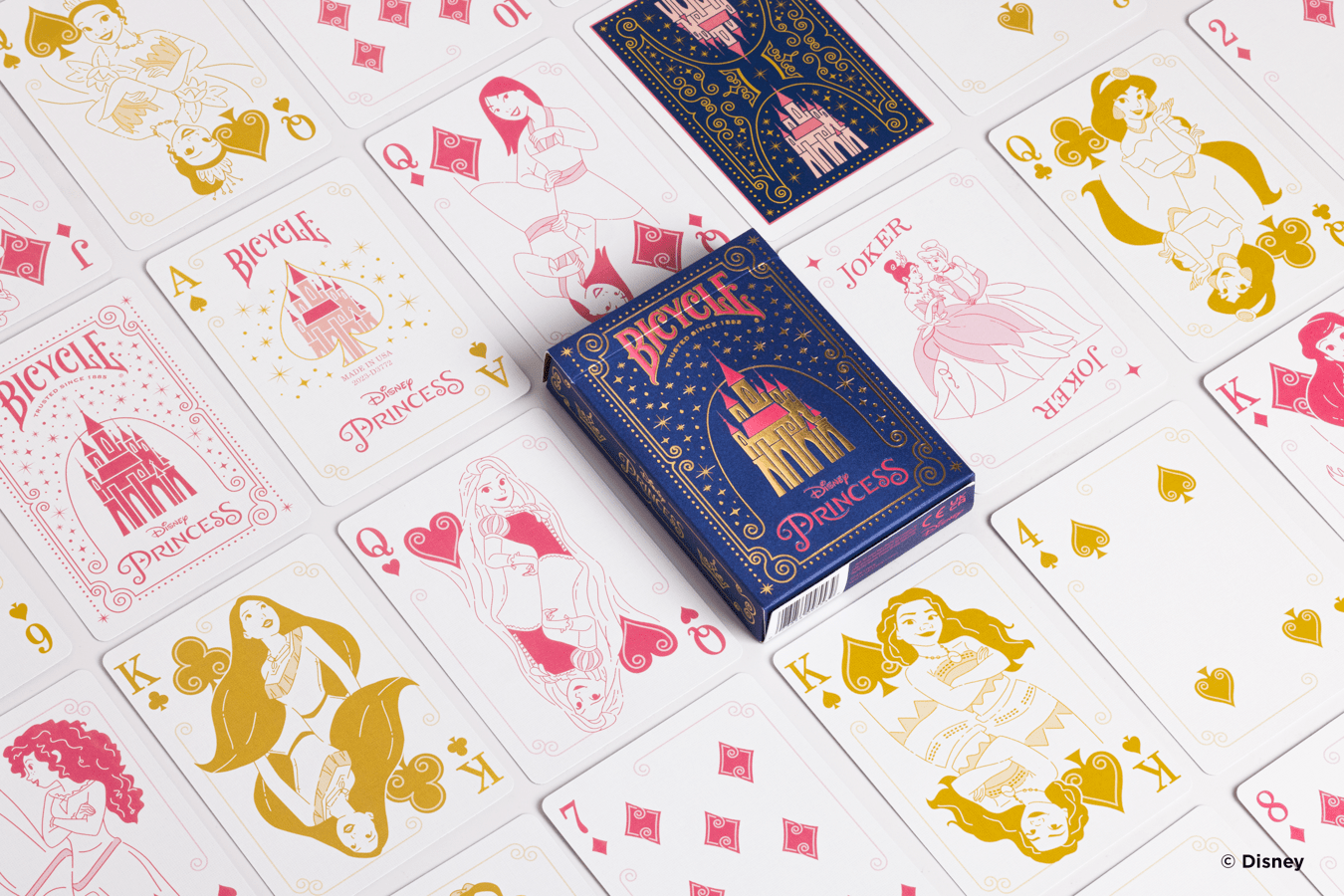 Playing Cards: Bicycle  Disney - Princess Mixed  Pink / Navy