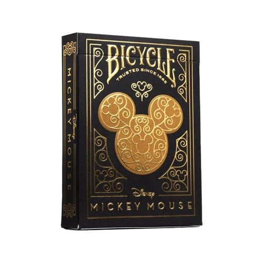 Playing Cards: Bicycle - Disney- Black & Gold Mickey (Limited Ed.)